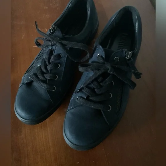 Hotter Black Leather Shoes Never Worn - Picture 10 of 10